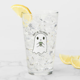 Leuke lachende geest & Japanse thee Kanji Glas