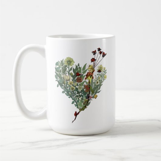 Leuke Lady Bug Inspirerend Avontuur Quote Afscheid Koffiemok (Links)