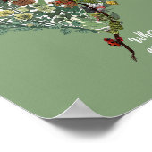 Leuke Lady Bug Leuk en inspirerend Avontuur Quote Poster (Hoek)