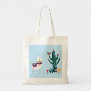 Leuke lama tote bag