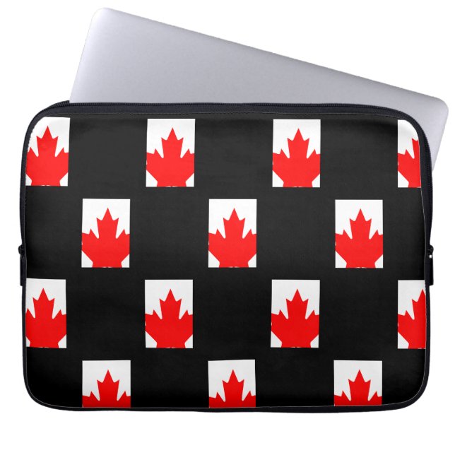 Leuke laptophoezen voor Canadese mensen Laptop Sleeve (Voorkant)