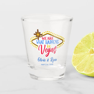 Leuke Las Vegas bruiloft gunsten geschoten bril Shot Glas