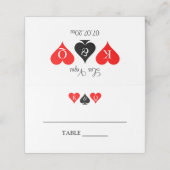 Leuke Las Vegas strip droom trouwplaats kaarten Plaatskaartje (Buitenkant ongevouwen)