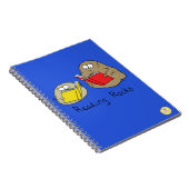 Leuke leesboeken bibliotheek kinderen cartoon notitieboek (Rechterzijde)