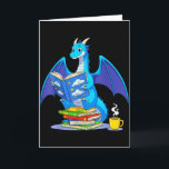 Leuke leesboeken Draak Boekenliefhebber Boekenwurm Kaart<br><div class="desc">Leuke leesboeken Draak Boekenliefhebber Boekenwurm Mannen Vrouwen Kinderen</div>