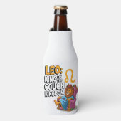 Leuke Leeuw sterrenbeeld ontwerp Flesjeskoeler (Fles Voorkant)