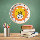 Leuke Leeuw Wild Een Oerwoud Safari Dierlijke Cart