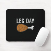 Leuke Leg Dag Thanksgiving Turkey Day Pyjama Grapp Muismat (Met muis)