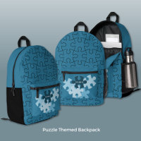 Leuke legpuzzel aangepaste kleur stukken & motto
