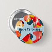 Leuke legpuzzel kinderen verjaardagsfeest ronde na button 5,7 cm (Voorkant /achterkant)