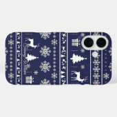 Leuke lelijke kerst trui patroon Case-Mate iPhone case (Achterkant (horizontaal))