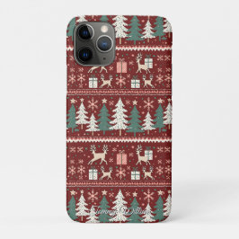 Leuke lelijke kerst trui patroon Case-Mate iPhone case