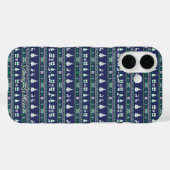 Leuke lelijke kerst trui patroon Case-Mate iPhone case (Achterkant (horizontaal))