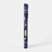 Leuke lelijke kerst trui patroon iPhone 16 hoesje (Rechterkant)