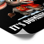 Leuke lelijke kersttradities vieren Grappig Ch Poster (Hoek)