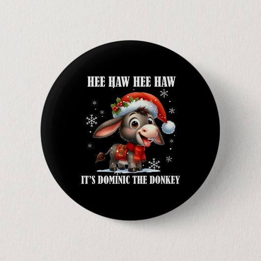 Leuke lelijke kersttradities viering grappige K Ronde Button 5,7 Cm (Voorkant)