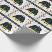 Leuke Lelijke Sweater Patroon Kerstcadeau Cadeaupapier (Hoek)