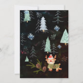 Leuke lelijke trui kerst party uitnodiging (Achterkant)