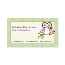 Leuke lenteuil op een tak, groene geruite rand