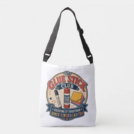 Leuke leraar klasontwerp crossbody tas (Voorkant)