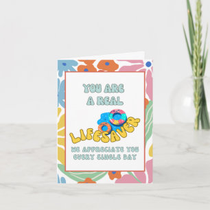 Leuke leraar Vrijwilliger Collega Bedankt Card