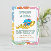 Leuke leraar Vrijwilliger Collega Bedankt Card Kaart (Staand voorkant)