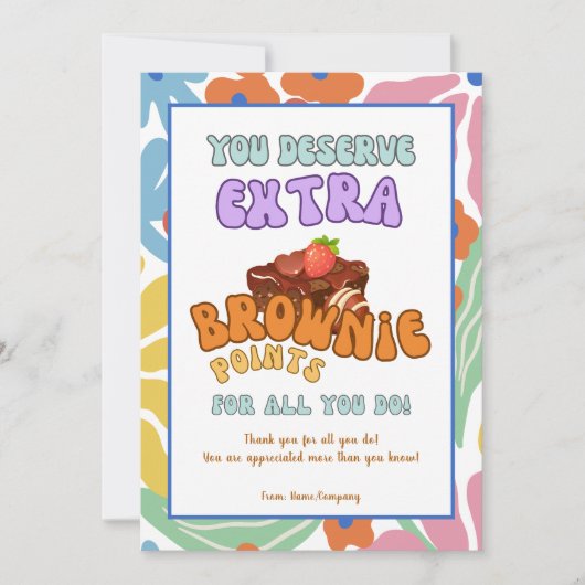 Leuke leraar Vrijwilliger Collega Bedankt Card Kaart (Voorkant)