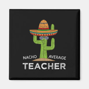 Leuke Leraar Waardering Humor Grappige Nacho Gemid Magneet