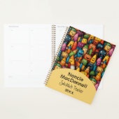 Leuke lerarenopleiding Kleurrijk Cartoon Pen Patro Planner (Display)
