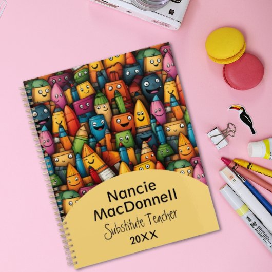 Leuke lerarenopleiding Kleurrijk Cartoon Pen Patro Planner