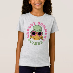 Leuke leuke groovy zomer vibes t-shirt