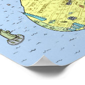 Leuke leuke kaart van New York City | POSTER | Wan (Hoek)