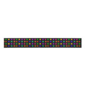 Leuke Leuke Kleurrijke Groovy Funky Cool Stijlvoll Grosgrain Lint (Voorkant)