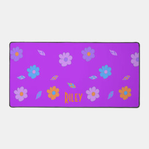 Leuke Leuke Meisjes Retro Bloem Bureaumat