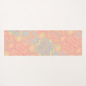 Leuke Leuke Pastel Abstract Modern  Yogamat (Achterkant (horizontaal))