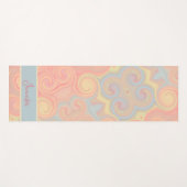 Leuke Leuke Pastel Abstract Modern  Yogamat (Voorkant (horizontaal))