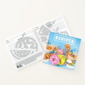 Leuke Leuke Retro Desserts Notitieboek (Binnen)