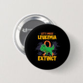 Leuke Leukemie Uitroeien Ontwerp  Ronde Button 5,7 Cm (Voorkant /achterkant)