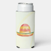 Leuke levendige Cinco de Mayo Party Seltzer Blikjeskoeler (Seltzer Achterkant)