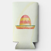 Leuke levendige Cinco de Mayo Party Seltzer Blikjeskoeler (Achterkant)