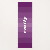 Leuke Levendige Paarse Kleur Ontwerp Aangepaste Na Yogamat (Voorkant)