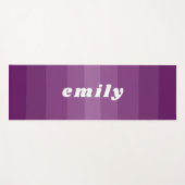 Leuke Levendige Paarse Kleur Ontwerp Aangepaste Na Yogamat (Voorkant (horizontaal))