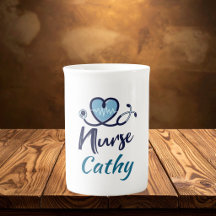 Leuke levenslijn Verpleegster Blauw Hart Personal