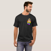 Leuke Liefde LGBT Gay Pride Maand LGBT Cocker Span T-shirt (Voorkant volledig)