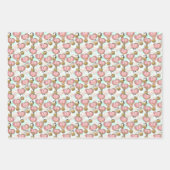 Leuke liefde Valentijnsdag patroon Inpakpapier Vel (Voorkant 3)