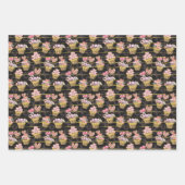 Leuke liefde Valentijnsdag patroon Inpakpapier Vel (Voorkant 2)