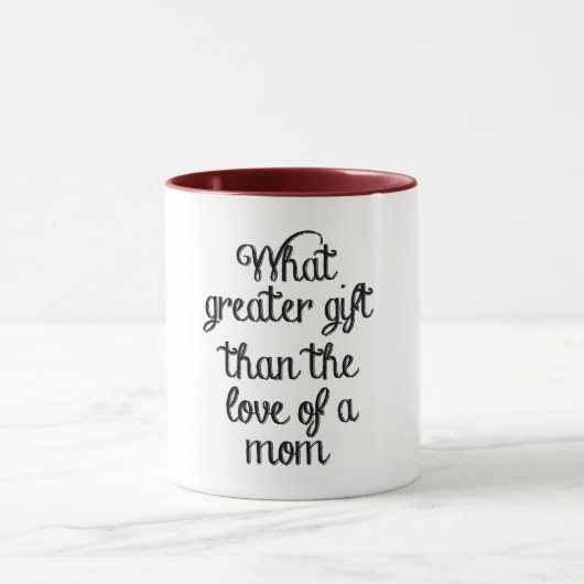 Leuke liefde van een moeder moederdag cadeau koffi mok (Midden)