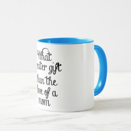 Leuke liefde van een moeder moederdag cadeau koffi mok (Voorkant rechts)
