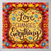 Leuke liefde verandert alles Inspirivity Poster (Voorkant)