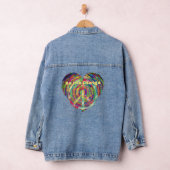 Leuke liefde vrede Verander kunstzinnig hart Denim Jacket (Hangar)